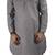 Grey plain cotton poly pathani-suits