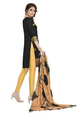 Black Woven Art Silk Salwar 2