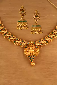 Green necklaces