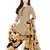 Combo Of 2 Printed Synthetic Unstitched Salwar With Dupatta