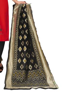 Red Embroidered Cotton Salwar 4