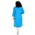 blue plain Cotton Kurti