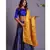 blue woven silk readymade-lehenga-cholis