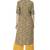 Women Grey Printed rayon Straight Kurti 