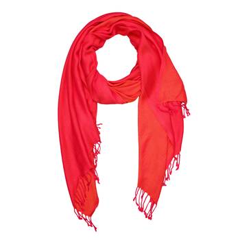 Super Fine Soft Women's Viscose Reversible Pashmina Scarf, Stole & Wrap with Hanger 5