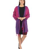 Super Fine Soft Women's Viscose Reversible Pashmina Scarf, Stole & Wrap with Hanger