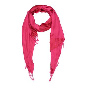 Super Fine Soft Women's Viscose Reversible Pashmina Scarf, Stole & Wrap with Hanger 5