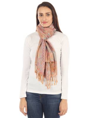 Super Fine Soft Women's Mudal Reversible Pashmina Scarf, Stole & Wrap with Hanger 2