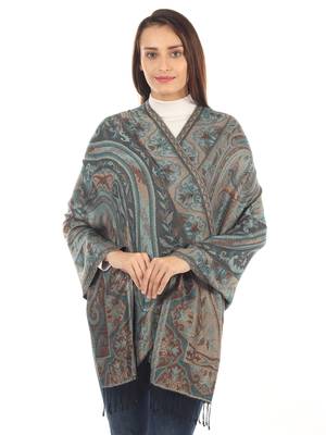 Super Fine Soft Women's Mudal Reversible Pashmina Scarf, Stole & Wrap with Hanger 3