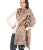 Super Fine Soft Women's Mudal Reversible Pashmina Scarf, Stole & Wrap with Hanger