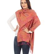 Super Fine Soft Women's Mudal Reversible Pashmina Scarf, Stole & Wrap with Hanger