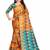 Women's Orange Banarasi Soft Silk Saree With Blouse