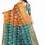 Women's Orange Banarasi Soft Silk Saree With Blouse