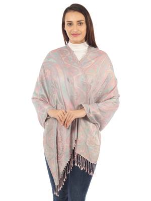 Super Fine Soft Women's Mudal Reversible Pashmina Scarf, Stole & Wrap with Hanger 2