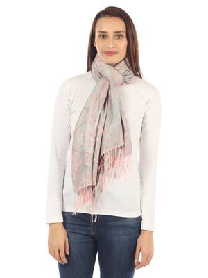 Super Fine Soft Women's Mudal Reversible Pashmina Scarf, Stole & Wrap with Hanger 4