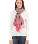 Super Fine Soft Women's Mudal Reversible Pashmina Scarf, Stole & Wrap with Hanger