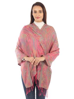 Super Fine Soft Women's Mudal Reversible Pashmina Scarf, Stole & Wrap with Hanger 2