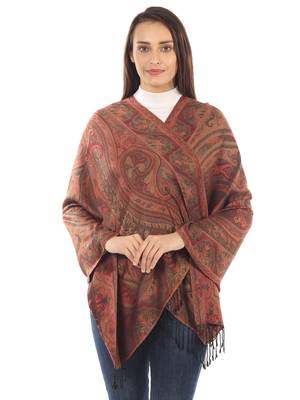 Super Fine Soft Women's Mudal Reversible Pashmina Scarf, Stole & Wrap with Hanger 4