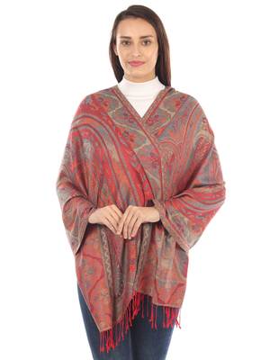 Super Fine Soft Women's Mudal Reversible Pashmina Scarf, Stole & Wrap with Hanger 1