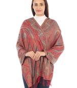 Super Fine Soft Women's Mudal Reversible Pashmina Scarf, Stole & Wrap with Hanger