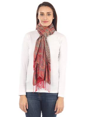 Super Fine Soft Women's Mudal Reversible Pashmina Scarf, Stole & Wrap with Hanger 2