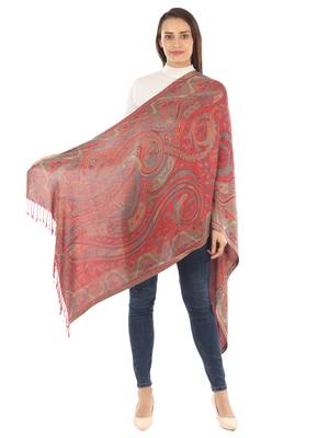 Super Fine Soft Women's Mudal Reversible Pashmina Scarf, Stole & Wrap with Hanger 3