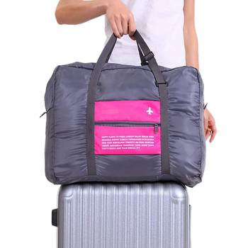 Shree Shyam Products Pink Reusable Folding Shopping Bag Ecofriendly Nylon Set Of 2 Pcs Big Size 4