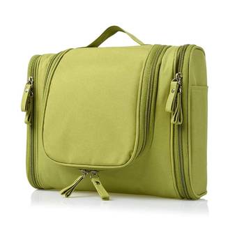 Shree Shyam Products Green Hanging Waterproof Travel Cosmetic Bag Oxford Matty Set Of 1 Pcs Pouch Large Capacity 1