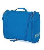 Shree Shyam Products Light Blue Hanging Waterproof Travel Cosmetic Bag Oxford Matty Set Of 1 Pcs Pouch Large Capacity