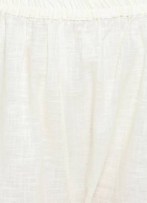 Peach PrintedViscose Stitched Straight Palazoo Kurta sets 4