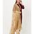 Maroon Gold Velvet Kundan Kurti with Straight Pants and Organza Dupatta