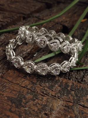 Faux Diamond Victorian Bangles 1