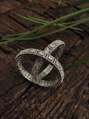 Victorian Faux Diamond Bangles 1