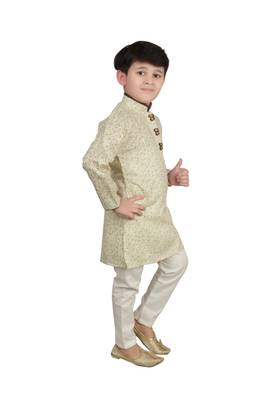 Multicolor printed cotton boys-kurta-pyjama 2