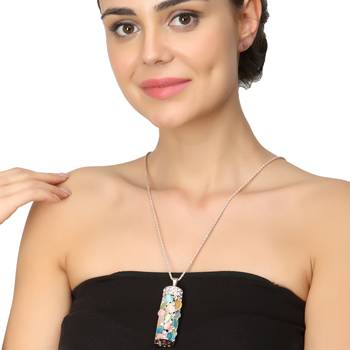 Multicolor Cubic Zirconia Pendants 1