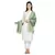 Multi Green Viscose Rayon Woven Design Floral Colorblock Shawl