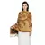 Brown & Multi Viscose Rayon Woven Design Floral Geometric Shawl