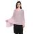 Pink Woollen Woven Design Paisley Shawl