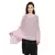Pink Woollen Woven Design Paisley Shawl