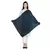 Blue & Black Modal Woven Design Polka Dot Reversible Shawl
