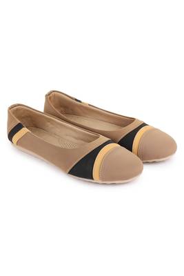 Beautiful Beige color synthetic material bellies for women's 1