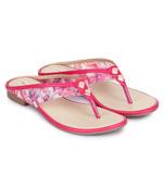 Beautiful Pink color synthetic material flats for womens