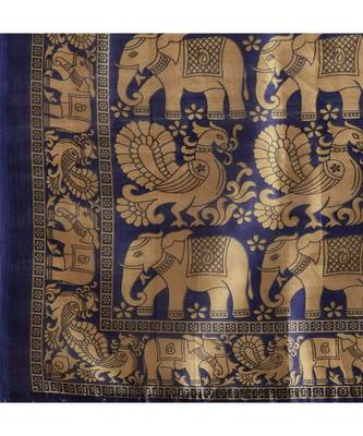 Combo Of 2 Poly Silk Multicolor Printed Women's Saree 4