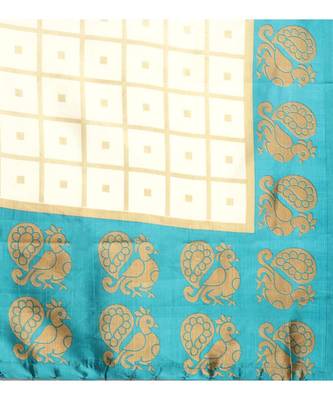Combo Of 2 Poly Silk Multicolor Printed Women's Saree 4