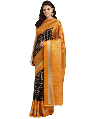 Combo Of 3 Poly Silk Multicolor Printed Women's Saree 2