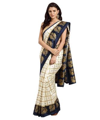 Combo Of 5 Poly Silk Multicolor Printed Women's Saree 4
