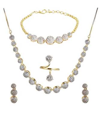 White Diamond Jewellery Set 3