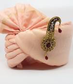 Wedding Wear/Groom Wear Peach Turban