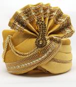 Traditional Gold Groom Safa 