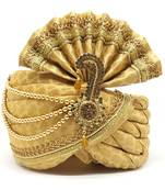 Traditional Turban In Velvet & Brocade